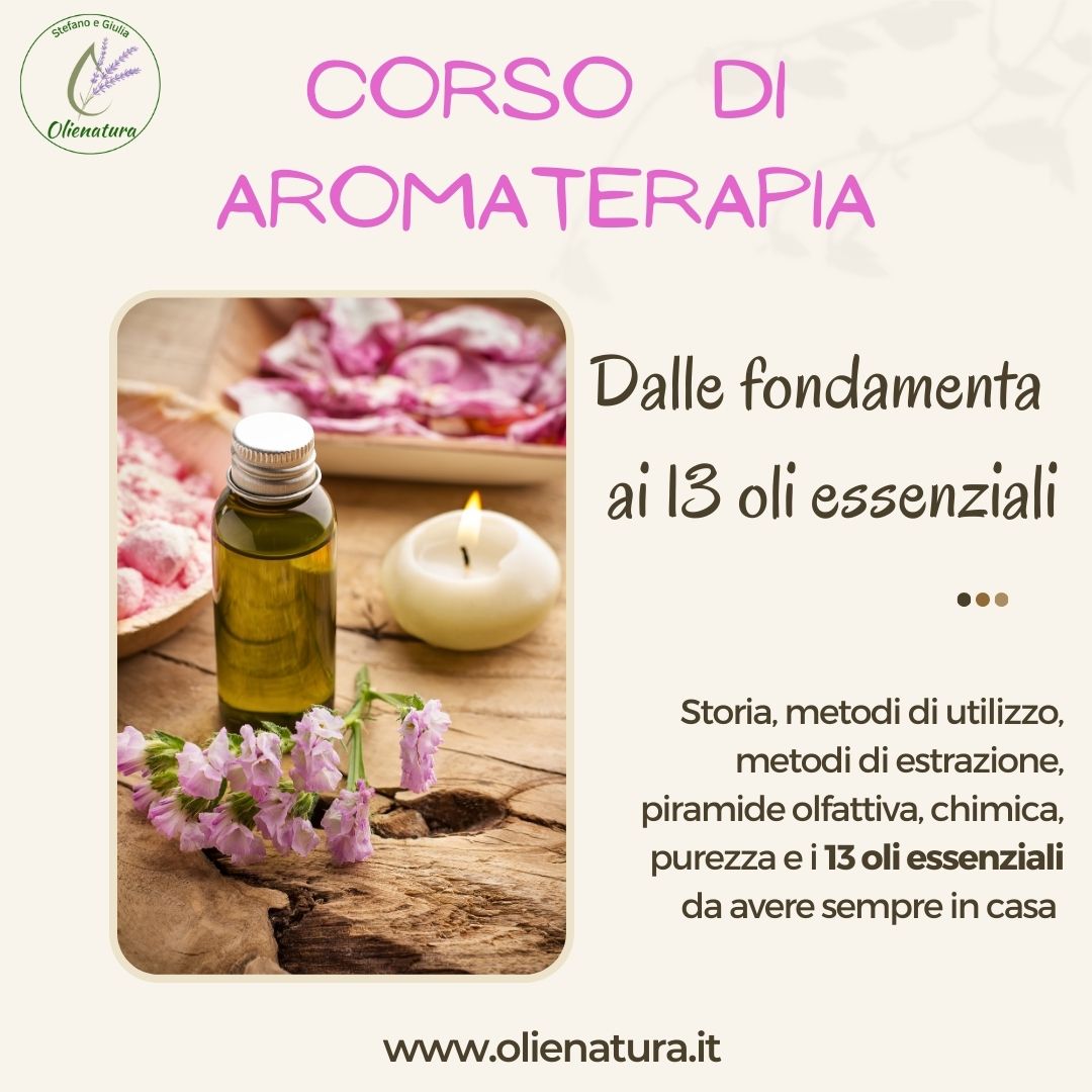 Corso di Aromaterapia: Dalle Fondamenta ai 13 Oli Essenziali